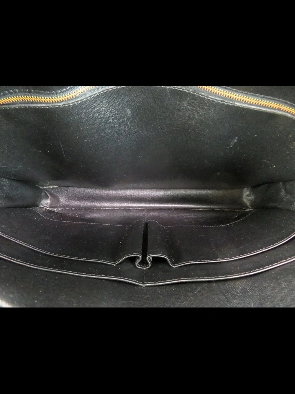 Louis Vuitton Black Epi Leather Top-Handle Briefcase